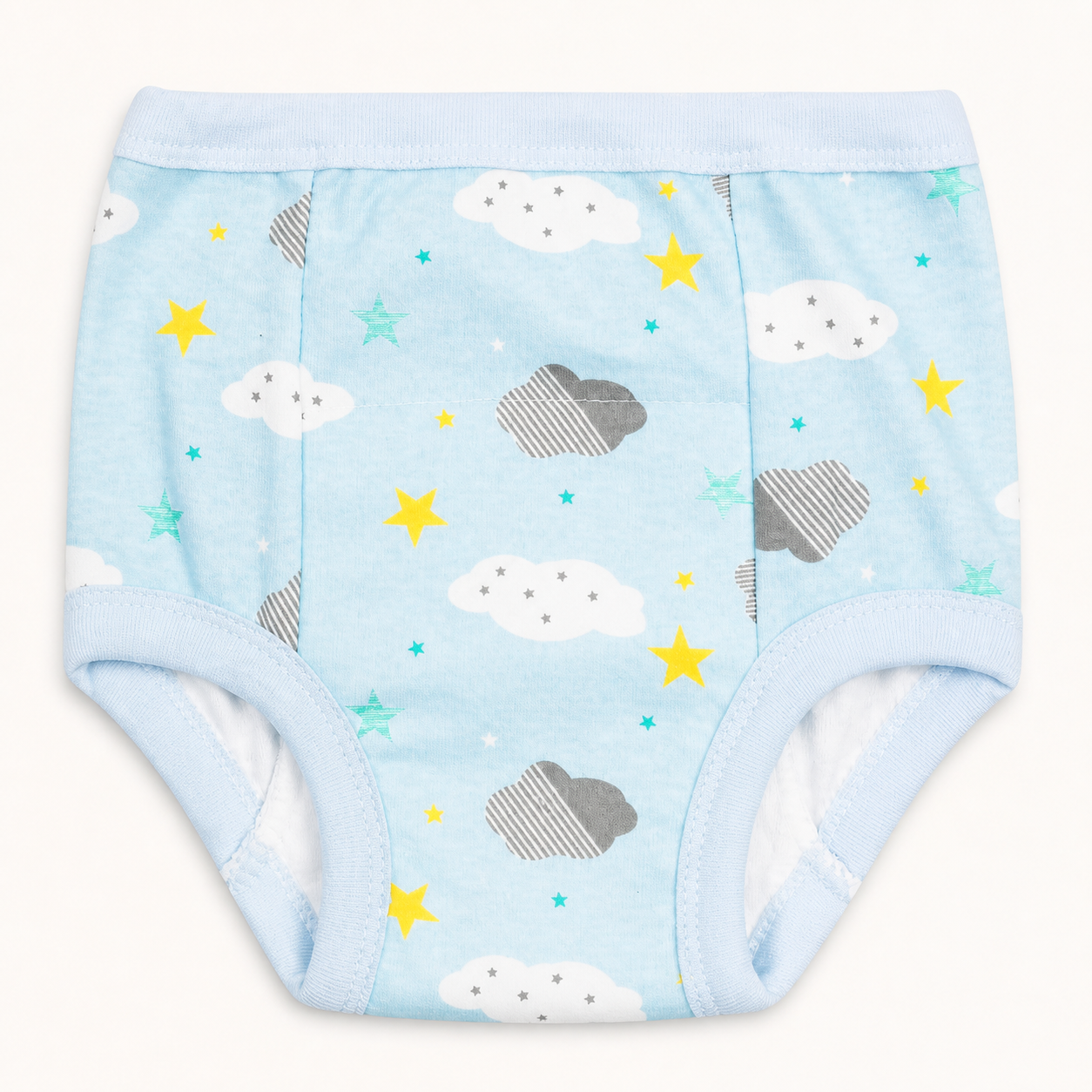 Mutandine Educative Bambinetto – Covered Blue Clouds