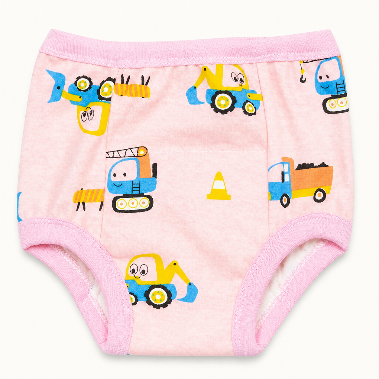 Mutandine Educative Bambinetto – Covered Pink Excavator