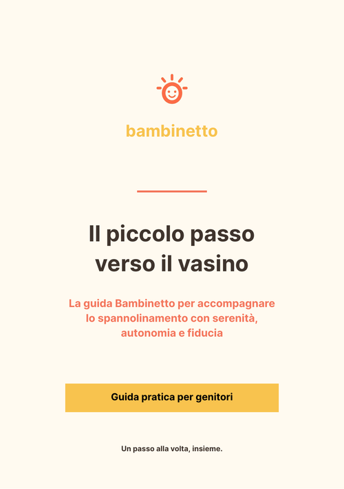Copertina dell'ebook Il piccolo passo verso il vasino di Bambinetto